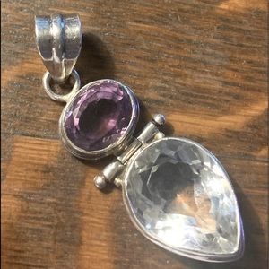 Silver pendant vintage